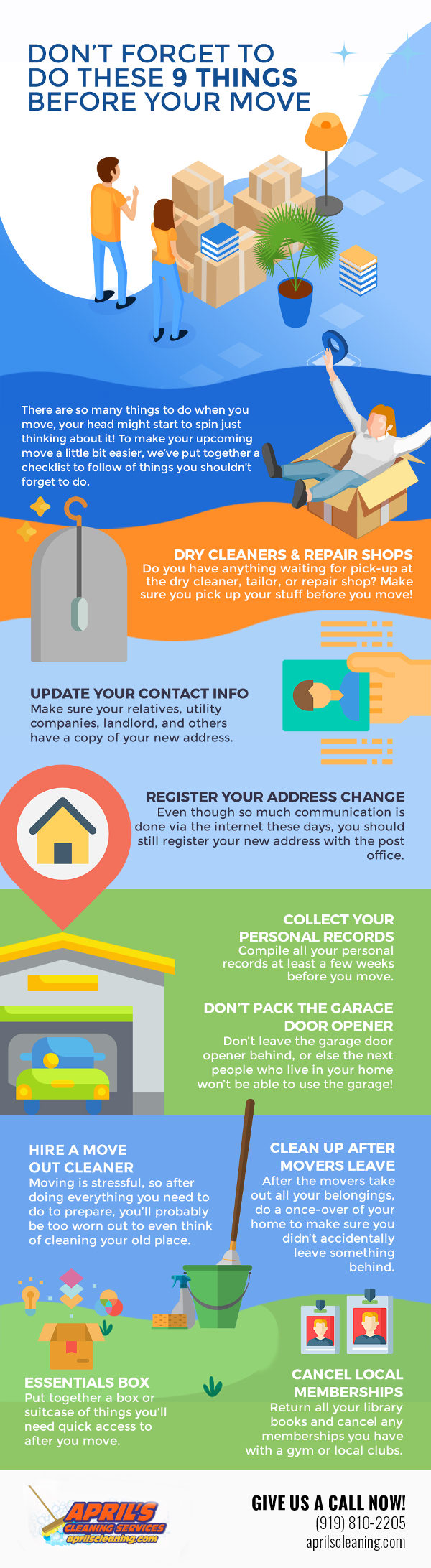 Don’t Forget to Do These 9 Things Before Your Move [infographic]