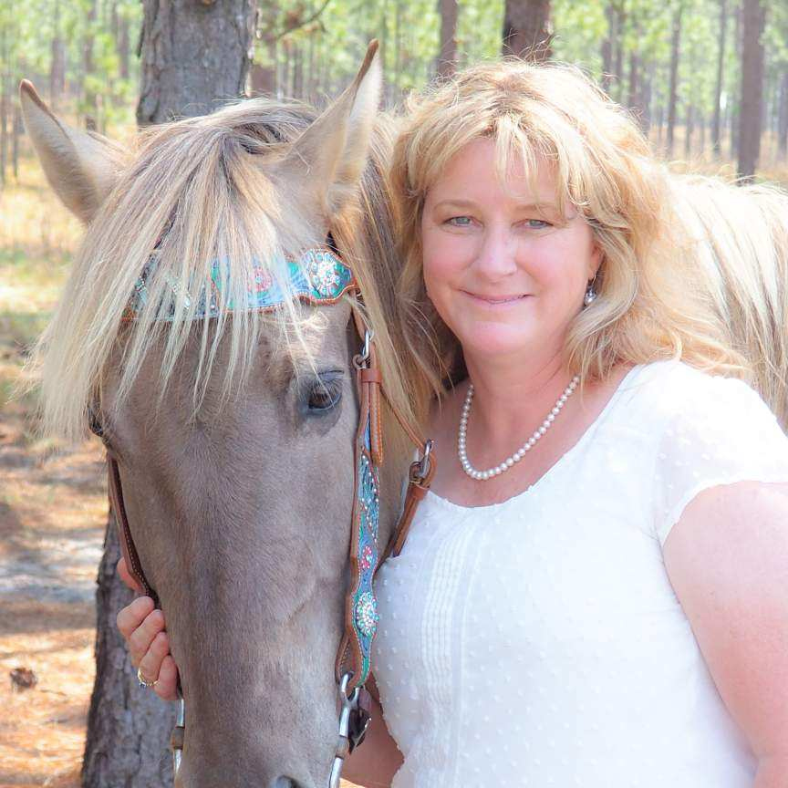 April with Horse - Standing_res Cleaning Services